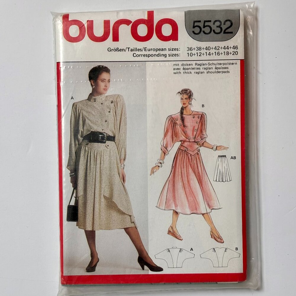 burda dress pattern 5532